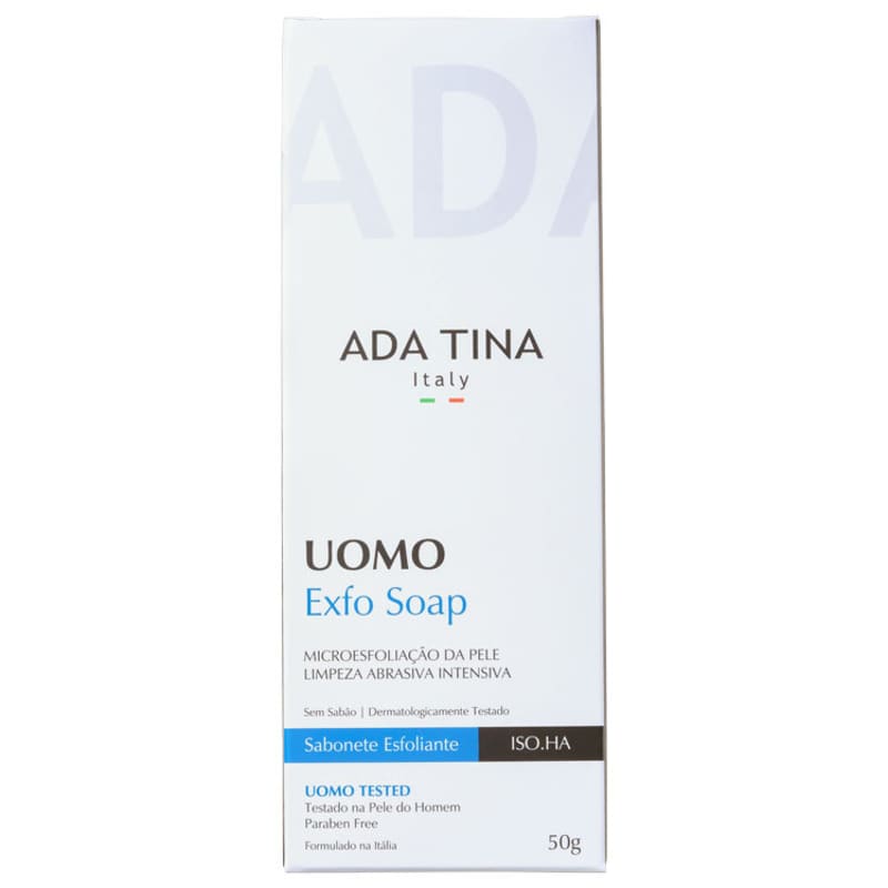 Ada Tina Uomo Exfo Soap - Sabonete Líquido Esfoliante 50g