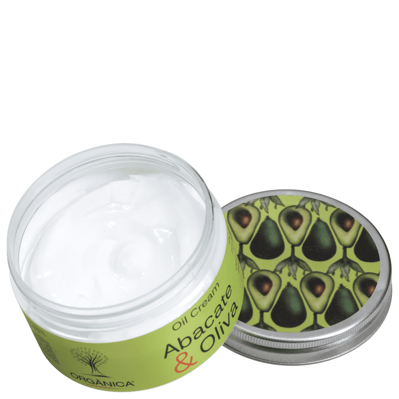 Orgânica Oil Cream Abacate & Oliva - Hidratante 270ml
