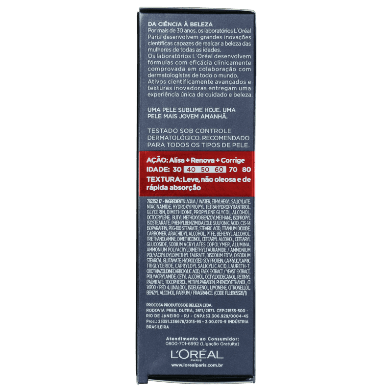 L'Oréal Paris Revitalift Laser X3 Cicatri Correct FPS 25 - Creme para Rugas e Anti-Idade 30ml