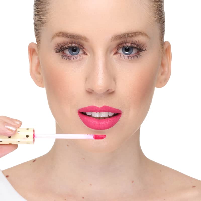 Latika Lip Rosa Nº4 - Batom Líquido Matte 4ml