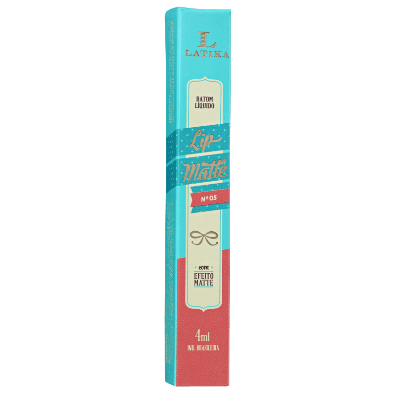 Latika Lip Rosa Nª5 - Batom Líquido Matte 4ml