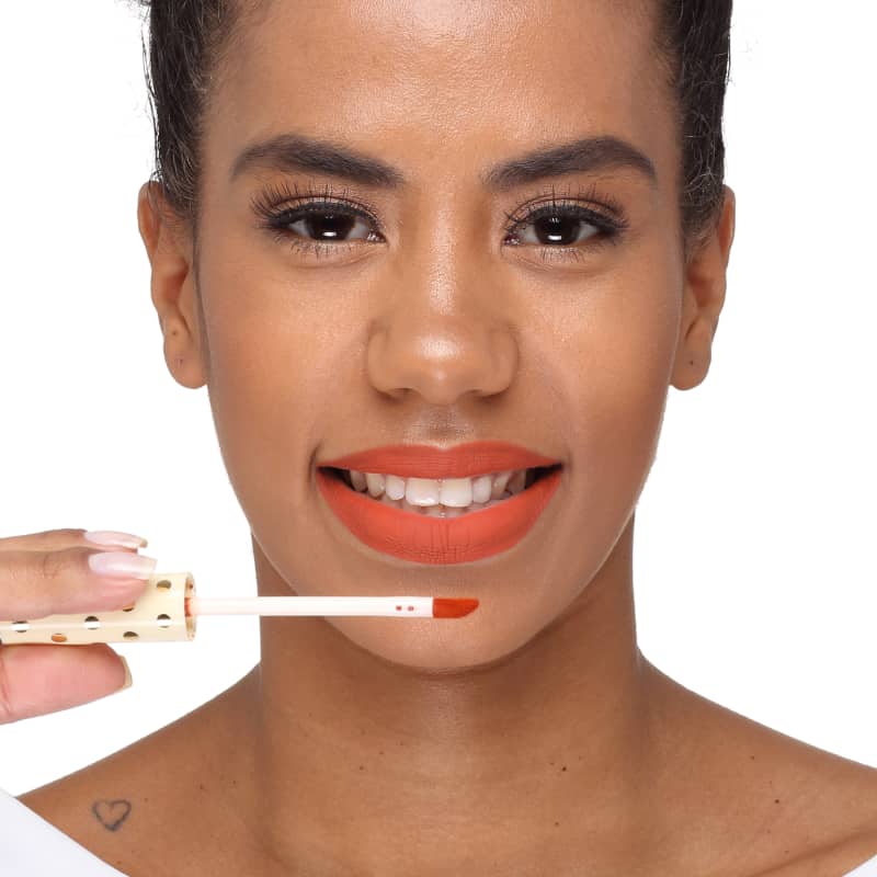Latika Lip Coral Nº11 - Batom Líquido Matte 4ml