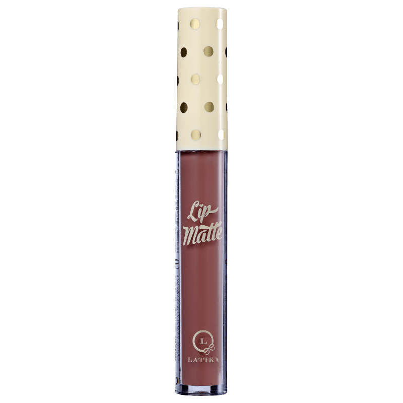 Latika Lip Nude Nº34 - Batom Líquido Matte 4ml