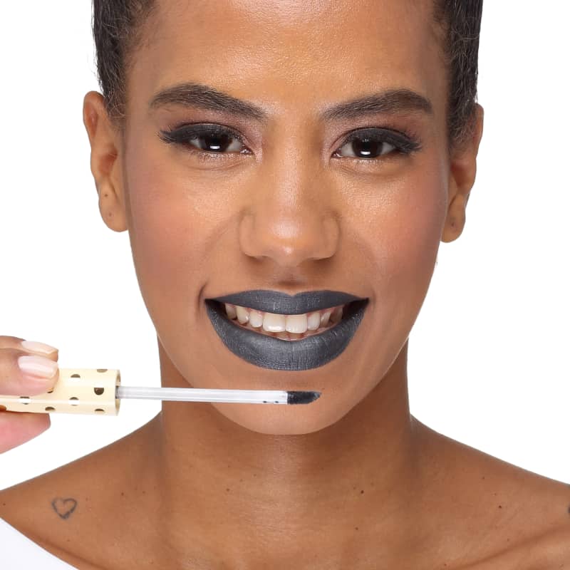 Latika Lip Preto Metálico Nº42 - Batom Líquido Metálico 4ml