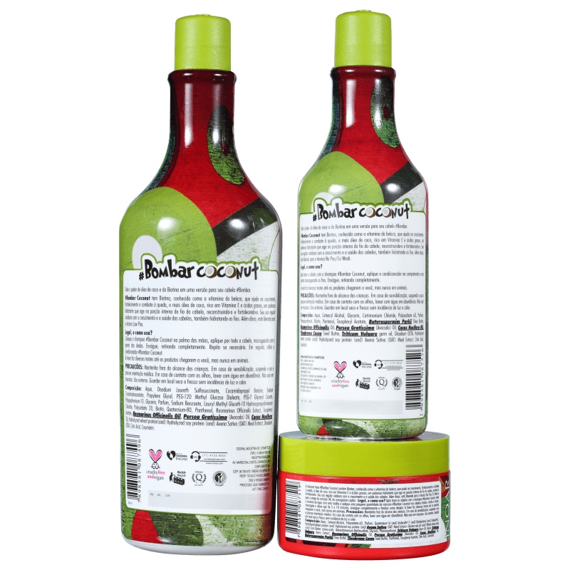 Kit Inoar #Bombar Coconut Trio Pro (3 Produtos)