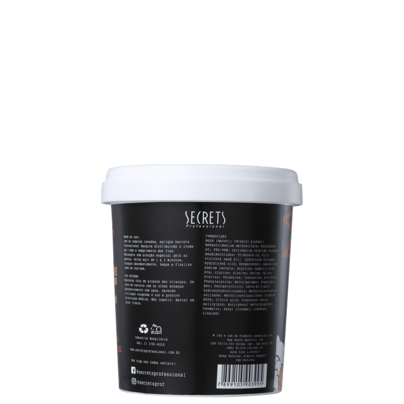 Secrets Professional Nocaute Desmaia Fios - Máscara Capilar 450g