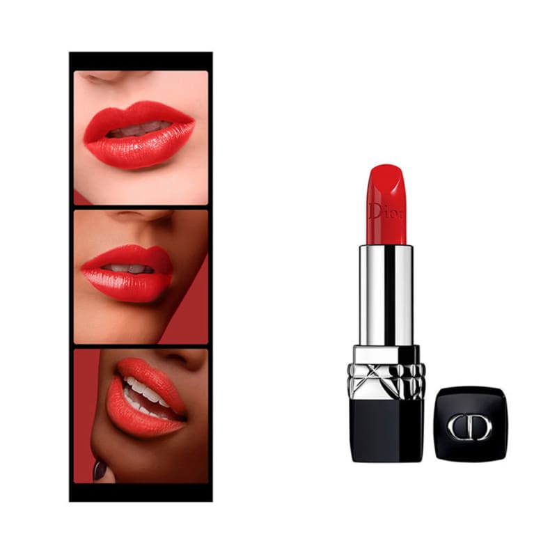 Dior Rouge 080 Red Smile - Batom Cremoso 3,5g