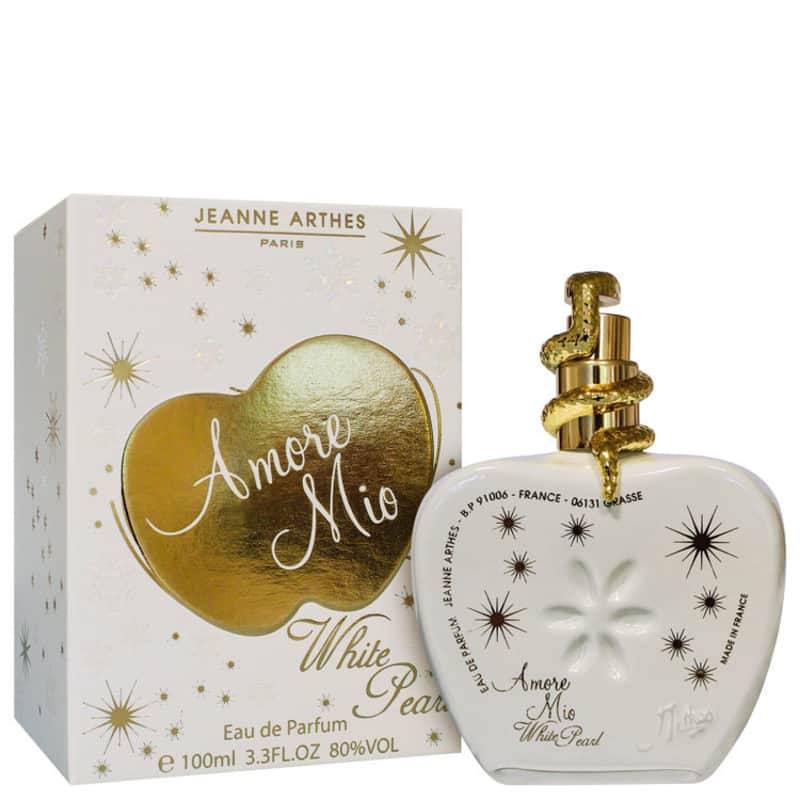 Amore Mio White Pearl Jeanne Arthes Eau de Toilette - Perfume Feminino 100ml