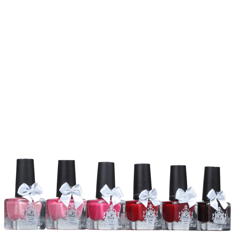 Kit Diva Cosmetics Cores da Paixão (6 Produtos)