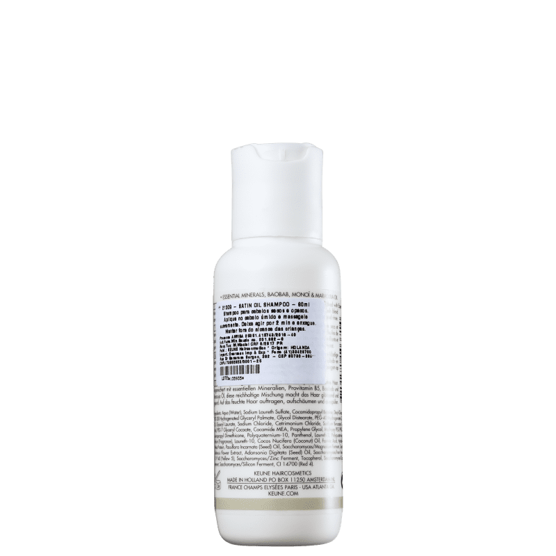 Keune Care Satin Oil - Shampoo 80ml