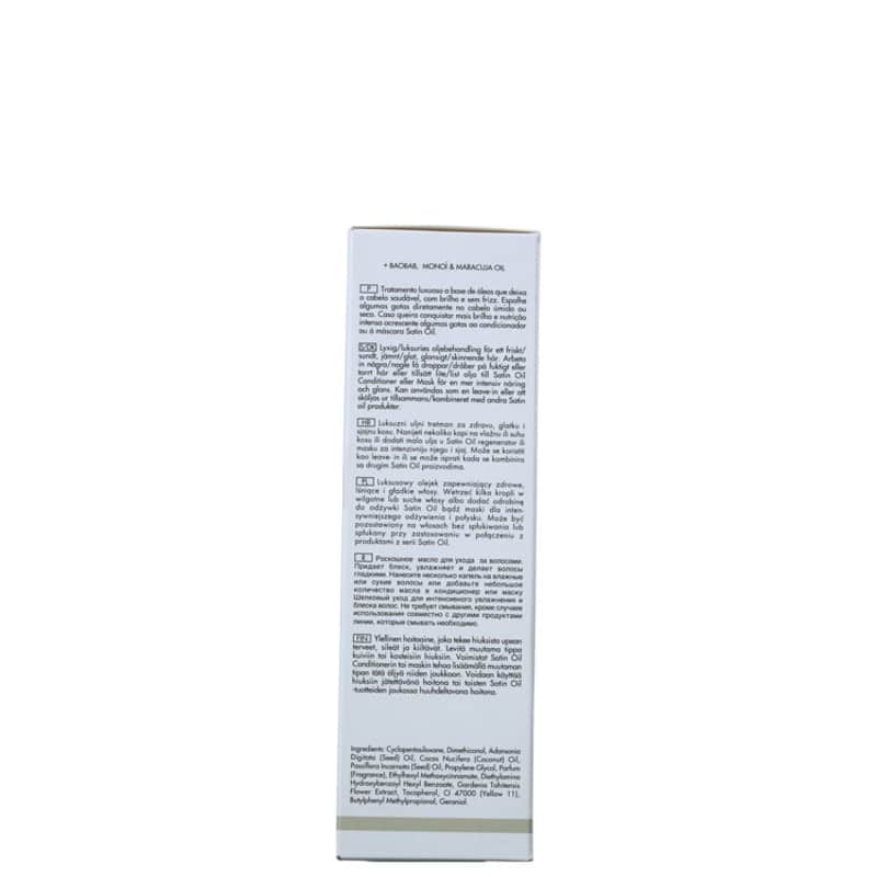 Keune Care Satin Oil - Óleo Capilar 95ml
