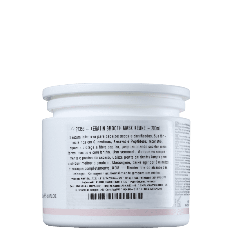 Keune Care Keratin Smooth - Máscara de Reconstrução 200ml