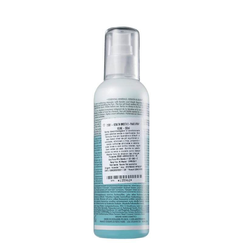 Keune Care Keratin Smooth 2 Phase - Spray Leave-in 200ml