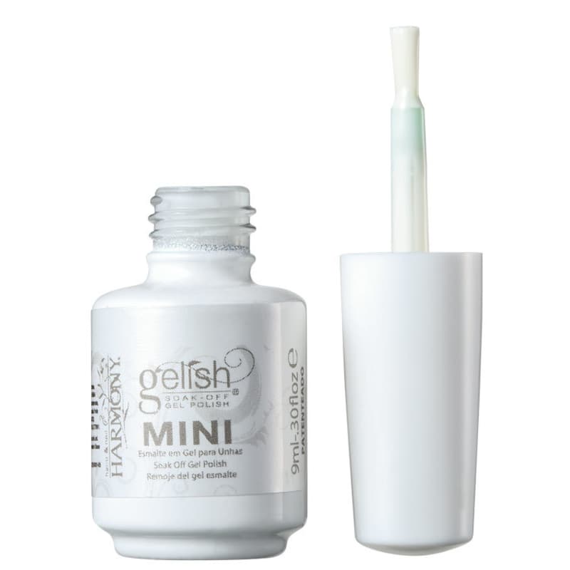 Gelish Soak Off Gel Mini All White Now - Esmalte Cremoso 9ml
