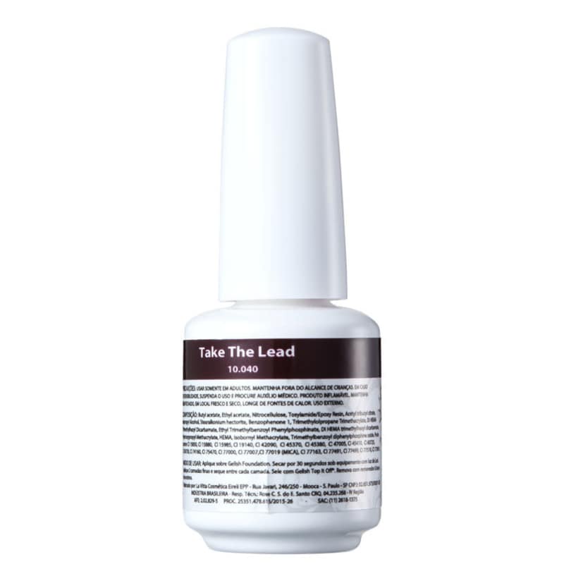 Gelish Soak Off Gel Mini Take The Lead - Esmalte Cremoso 9ml