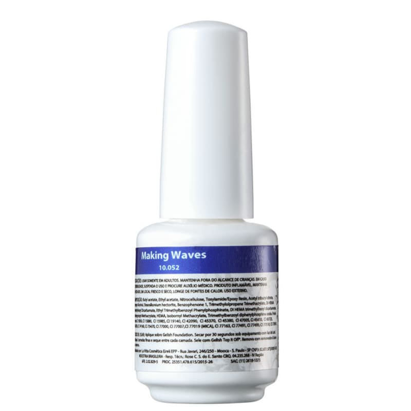 Gelish Soak Off Gel Mini Making Waves - Esmalte Cremoso 9ml