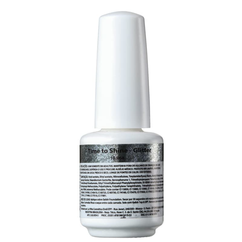 Gelish Soak Off Gel Mini Time To Shine - Esmalte Glitter 9ml