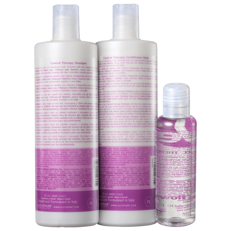 Kit Yellow YE Control Therapy Oil (3 Produtos)