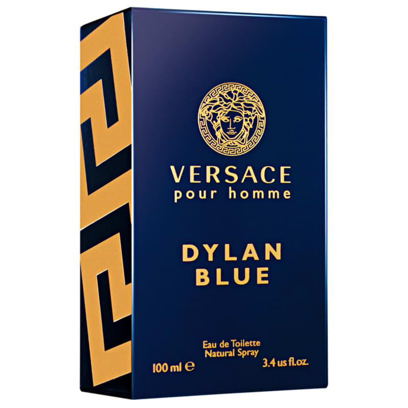 Dylan Blue Pour Homme Versace Eau de Toilette - Perfume Masculino 100ml