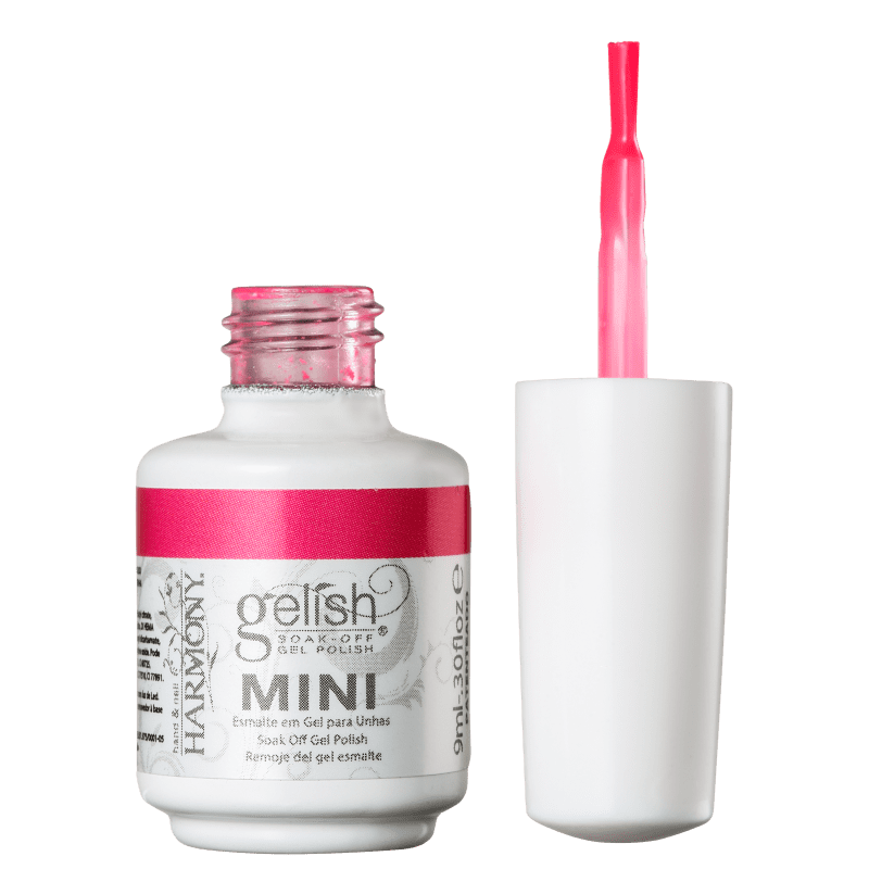 Gelish Soak Off Gel Mini Pink Flame Ingo - Esmalte Cremoso 9ml