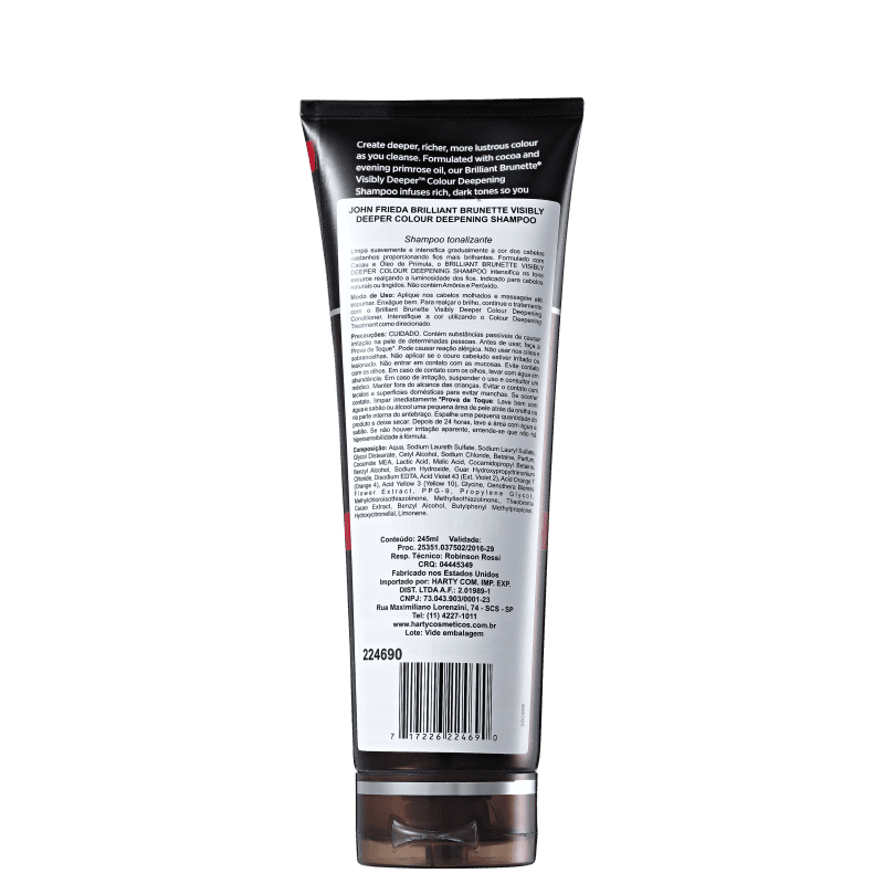 John Frieda Brilliant Brunette Visibly Deeper - Shampoo 245ml