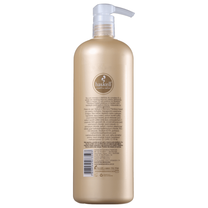 Haskell Mandioca - Shampoo 1000ml