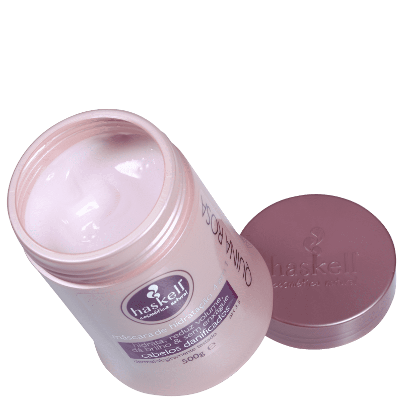 Haskell Quina Rosa - Máscara de Hidratação 500g