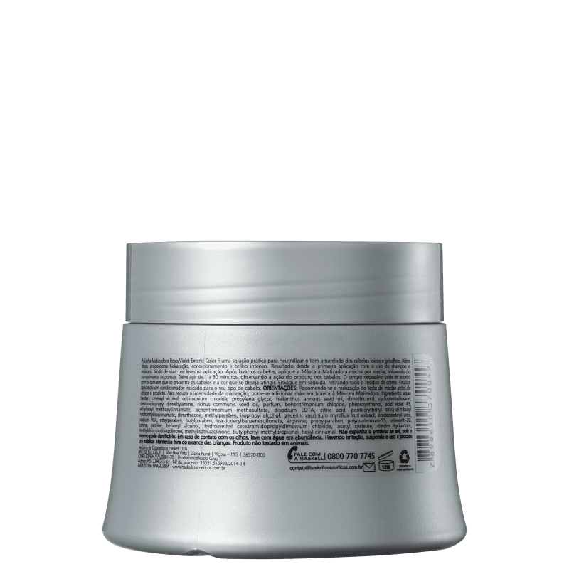 Haskell Extend Color Roxo - Máscara Matizadora 250g