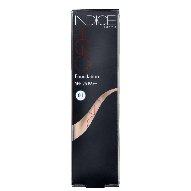 Indice Tokyo Ego FPS 25 01 Light Nude - Base Líquida 30ml