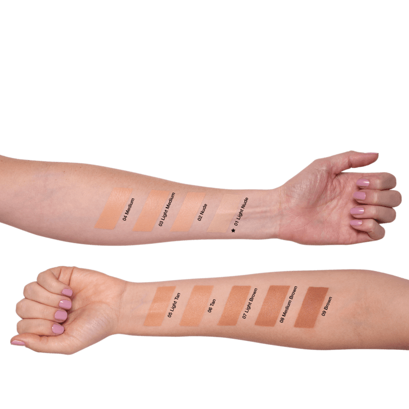 Indice Tokyo Ego FPS 25 01 Light Nude - Base Líquida 30ml