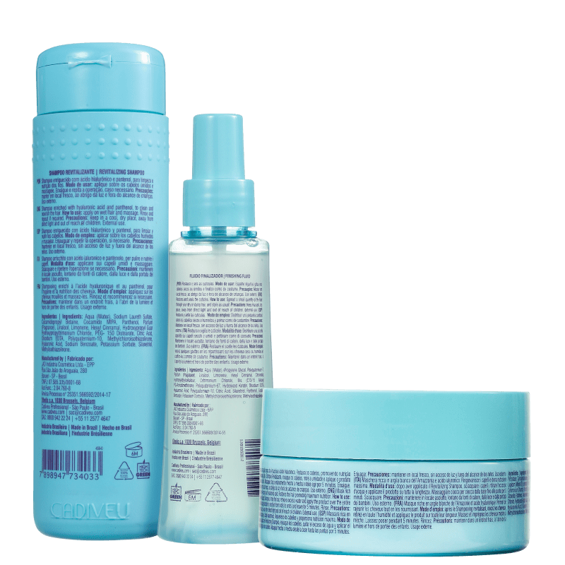 Kit Cadiveu Professional Plástica de Argila Home Care (3 Produtos)