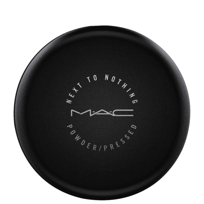 M·A·C Next To Nothing Powder Pressed Medium Plus - Pó Compacto Luminoso 10g