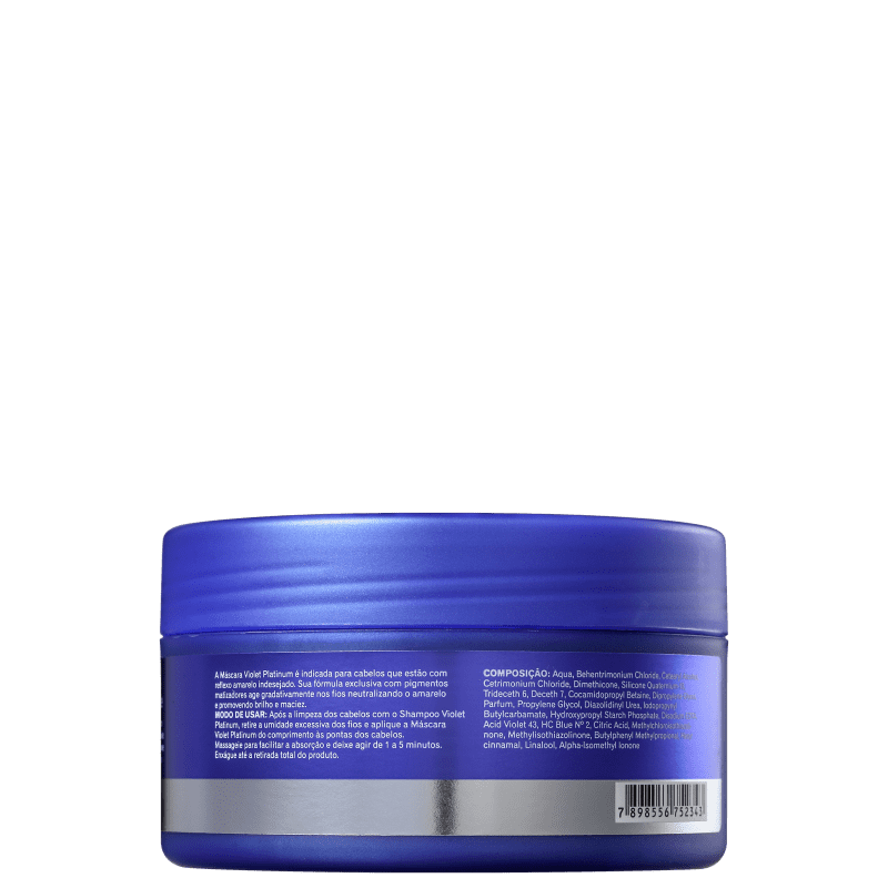 Lowell Violet Platinum - Máscara Matizadora 240g
