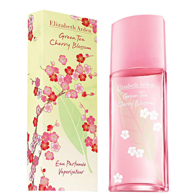 Green Tea Cherry Blossom Elizabeth Arden Eau de Toilette - Perfume Feminino 100ml