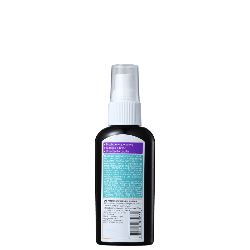 Yenzah Sou+Cachos Óleo de Coco + Macadâmia - Óleo Capilar 60ml