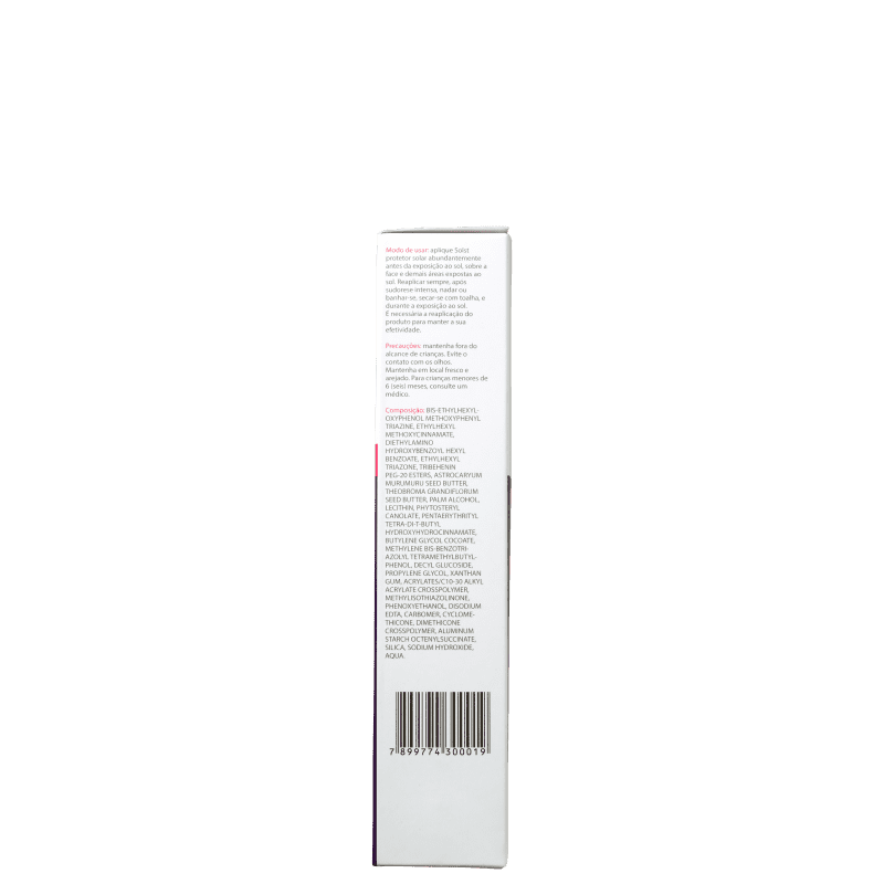 Solst Toque Seco Incolor FPS 50 PPD 16,89 - Protetor Solar Facial 55g