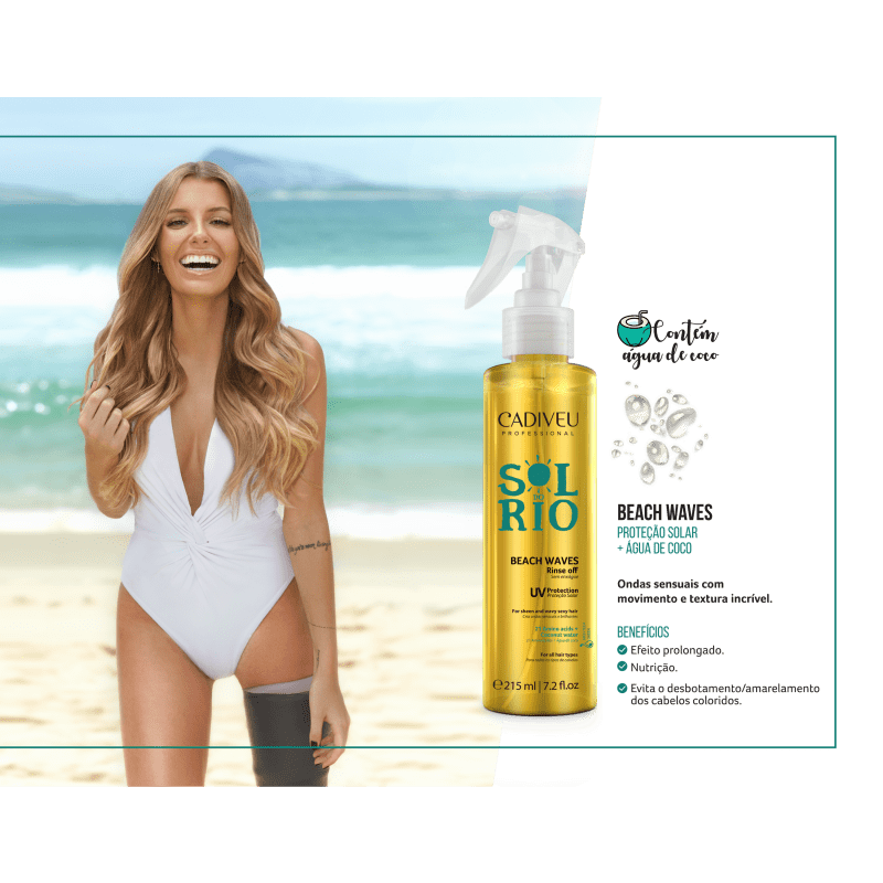 Kit Cadiveu Professional Sol do Rio Restauração dos Danos (4 Produtos)