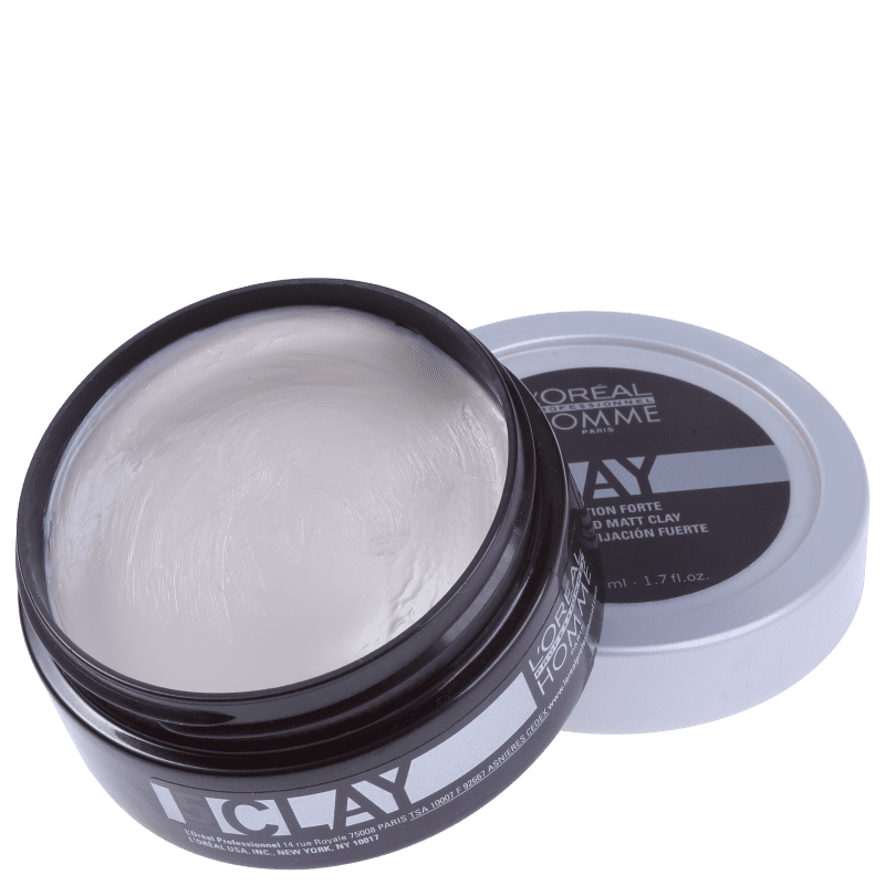 L'Oréal Professionnel Homme Clay Force 5 - Pasta Fixadora 50ml
