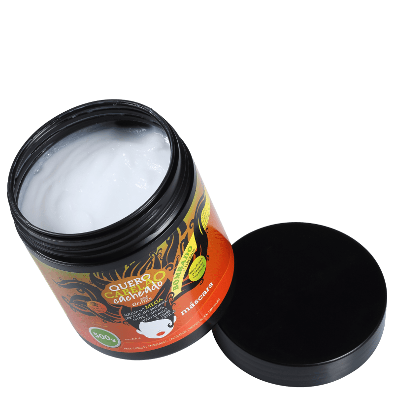 Griffus Quero Cabelão Cacheado - Máscara Capilar 500g