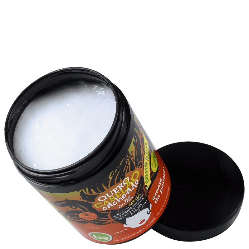 Griffus Quero Cabelão Cacheado - Creme de Pentear 1000g