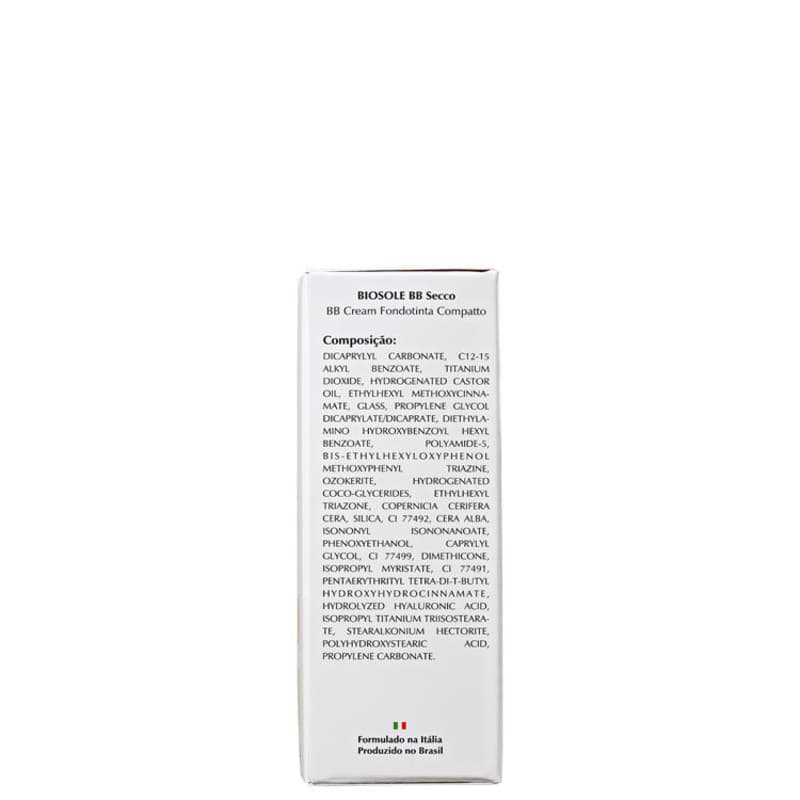 Ada Tina Biosole BB Secco FPS60 Bianco - Protetor Solar Facial com Cor 10g