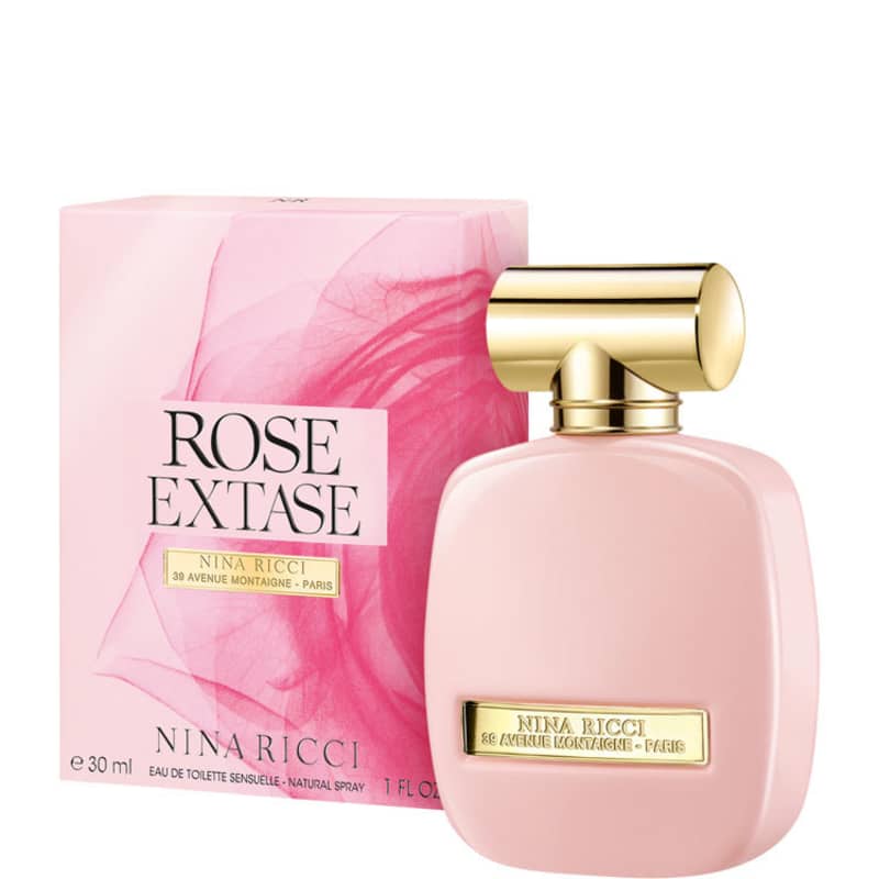 Rose Extase Nina Ricci Eau de Toilette - Perfume Feminino 30ml