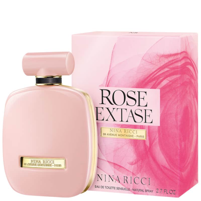 Rose Extase Nina Ricci Eau de Toilette - Perfume Feminino 80ml