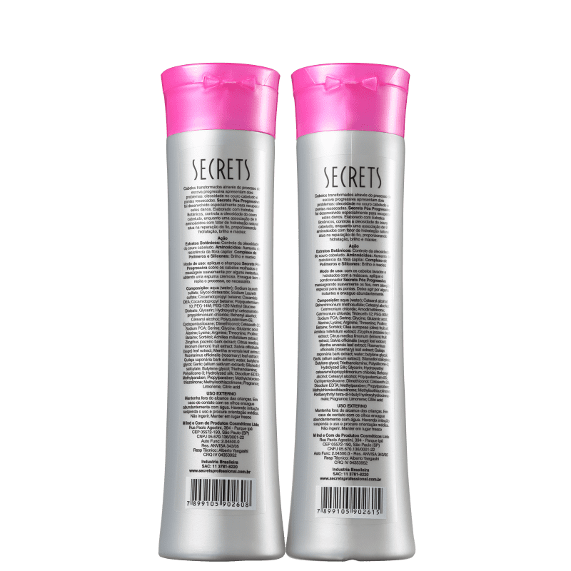 Kit Secrets Professional Pós-Progressiva Duo (2 Produtos)