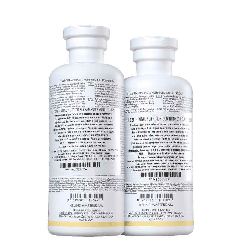 Kit Keune Care Vital Nutrition Duo (2 produtos)