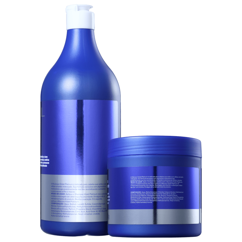Kit Lowell Violet Platinum Professional (2 Produtos)