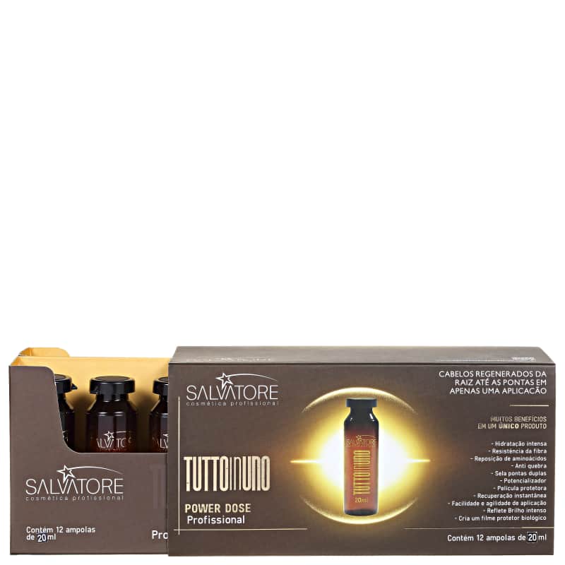 Salvatore Tutto-In-Uno Power Dose - Ampola 20ml