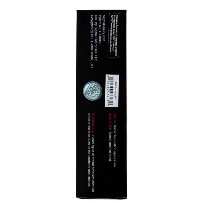 Sigma Beauty F80 Flat Kabuki - Pincel para Base
