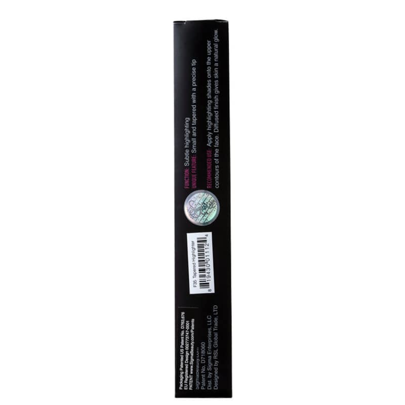 Sigma Beauty F35 Tapered Highlighter - Pincel para Iluminador