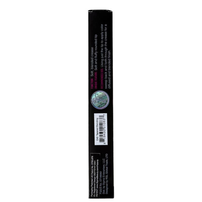 Sigma Beauty E40 Tapered Blending - Pincel para Sombra